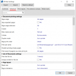 2Printer Settings