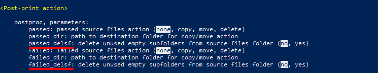 Delete source files' subfolders if they are not needed