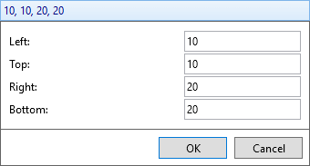 Margins for CAD worksheets