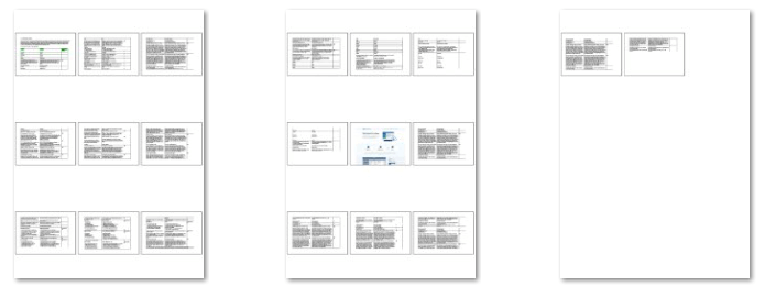 Printing multiple pages on a single sheet